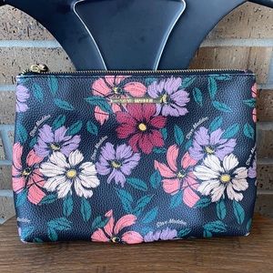 Steve Madden floral clutch